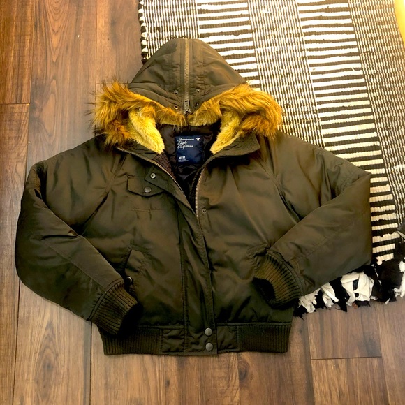 American Eagle winter bomber jacket - Picture 1 of 7